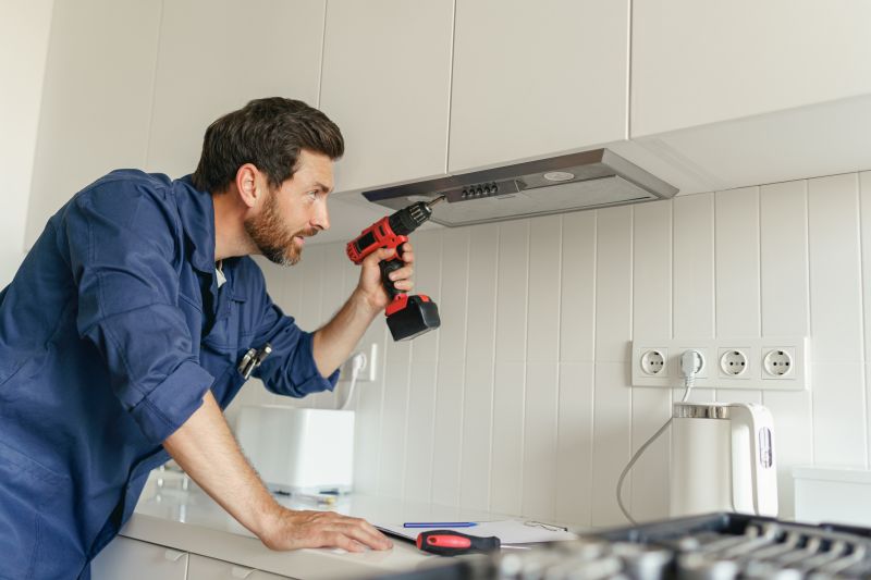 Local Range Hood Installation pros at work